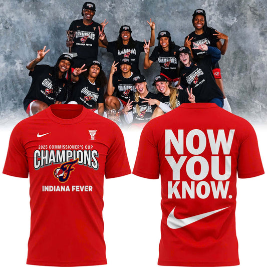 Special Now You Know. 2025 WNBA Commissioner’s Cup Champions T-Shirt