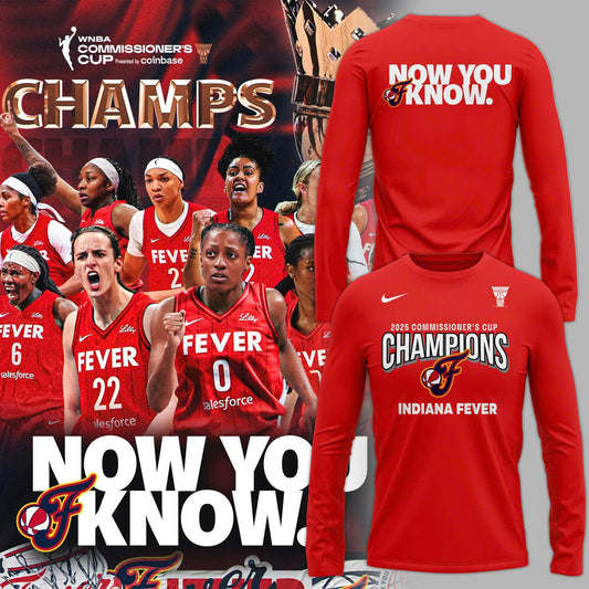 Special Edition 2025 WNBA Commissioner’s Cup Champions Long Sleeve Shirt