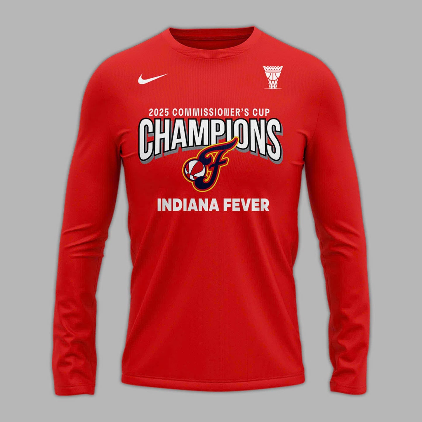 Special Edition 2025 WNBA Commissioner’s Cup Champions Long Sleeve Shirt