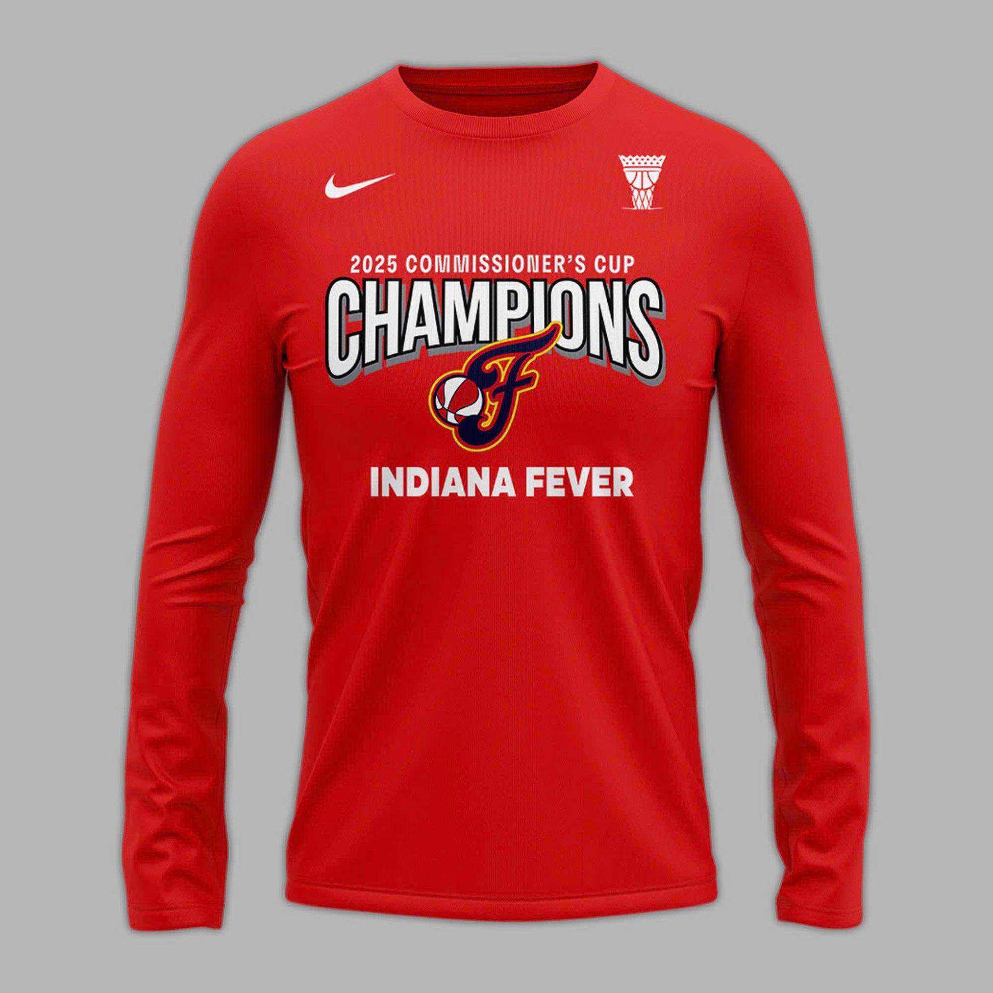 Special Edition 2025 WNBA Commissioner’s Cup Champions Long Sleeve Shirt
