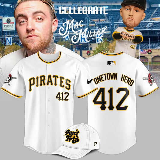 Pittsburgh Pirates x Celebrate Mac Miller Night 2025 Limited Edition Jersey