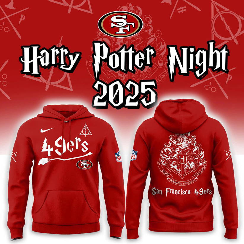 San Francisco 49ers Harry Potter 2025 Combo Hoodie