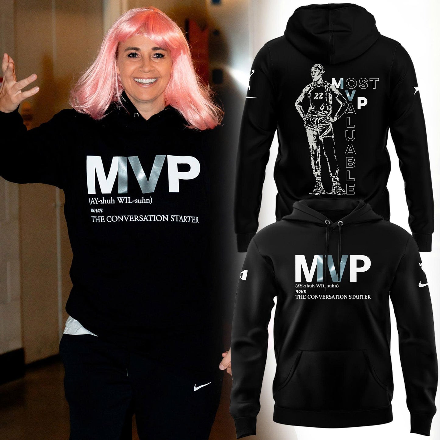 Special 2025 MVP A'ja Wilson Hoodie