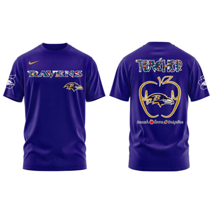 Baltimore Ravens TEACHER NIGHT Combo Tshirt | Jogger | Cap